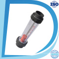 Plastic Acrylic Tube Flange Type Ss316L Guide Rod Flow Meter Rotameter